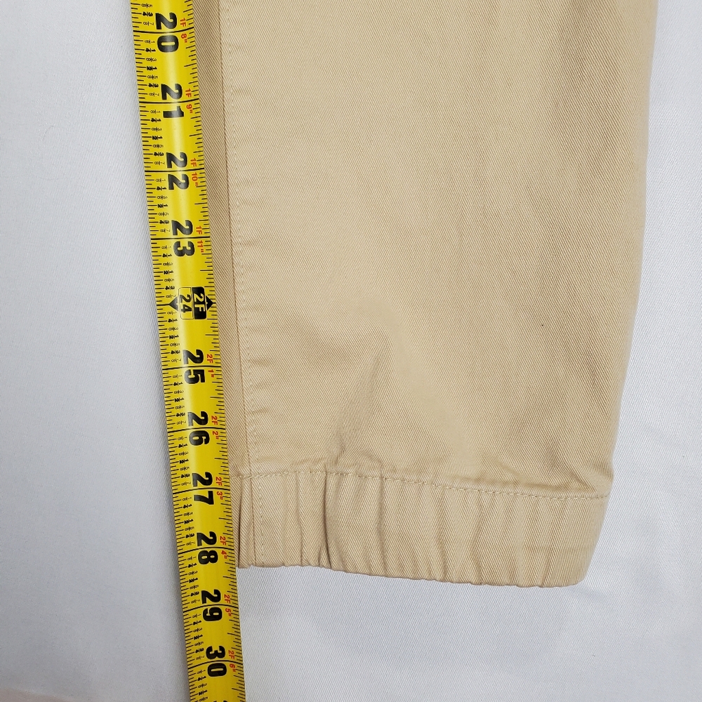 Lands End Men's Khaki Jogger Pants Size 34 - Picture 11 of 14